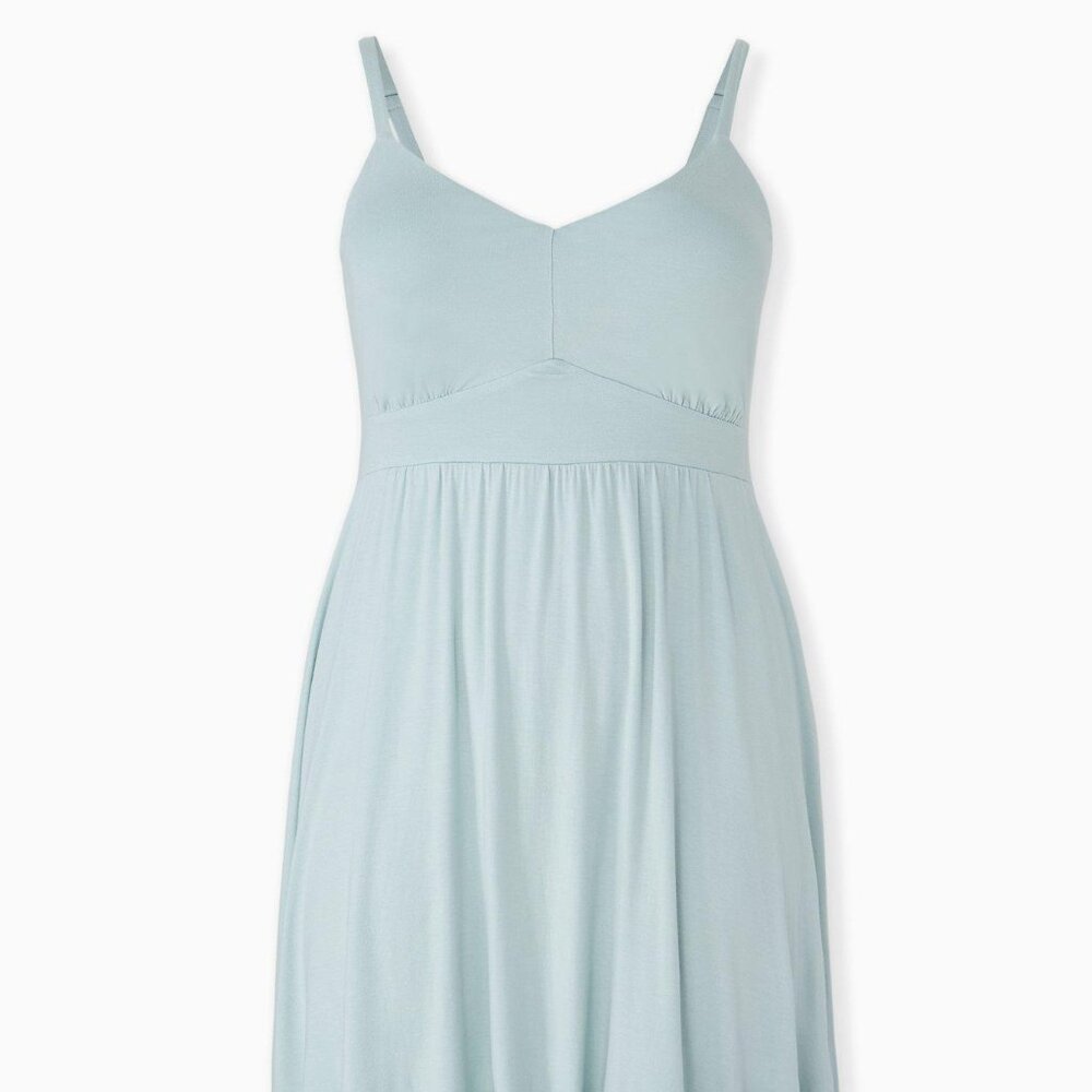 Torrid Mini Super Soft Shirred Skater Dress